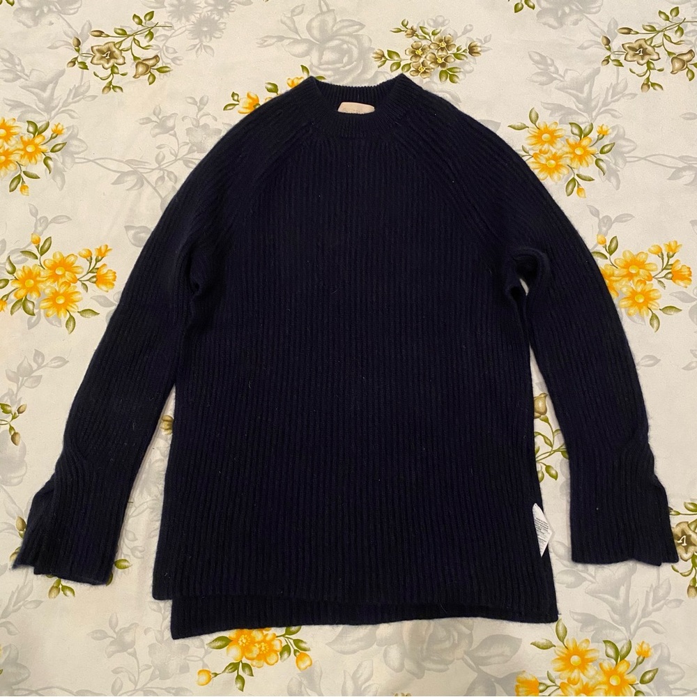J. Crew XXS Cashmere Navy Sweater
